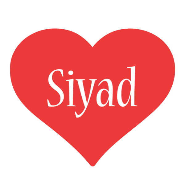Siyad love logo