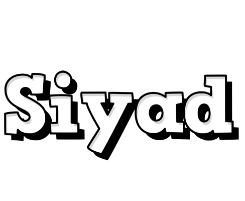Siyad snowing logo