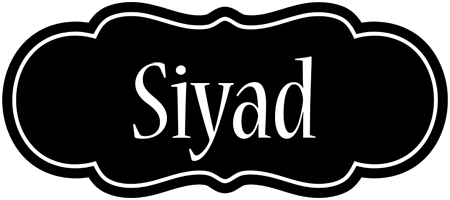 Siyad welcome logo