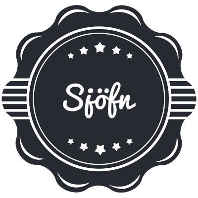 Sjöfn badge logo
