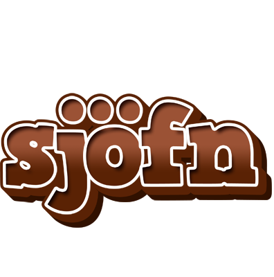 Sjöfn brownie logo