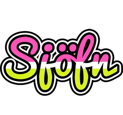Sjöfn candies logo
