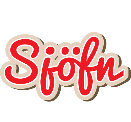 Sjöfn chocolate logo