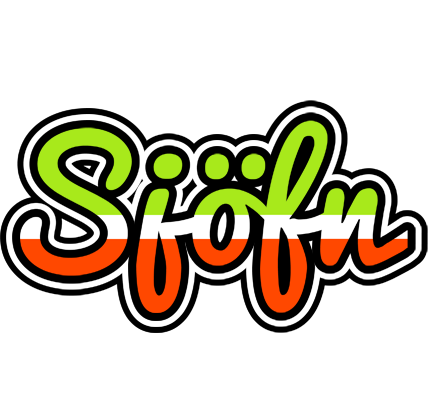 Sjöfn superfun logo