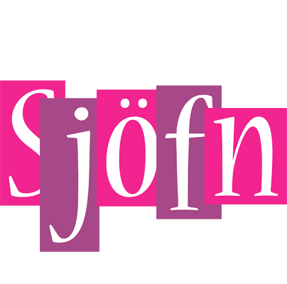 Sjöfn whine logo