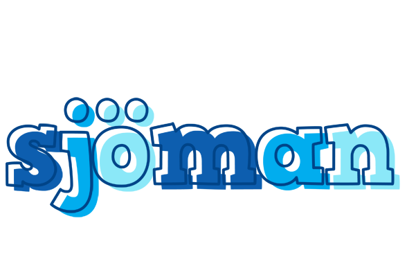 SJÖMAN logo effect. Colorful text effects in various flavors. Customize your own text here: https://www.textgiraffe.com/logos/sailor/