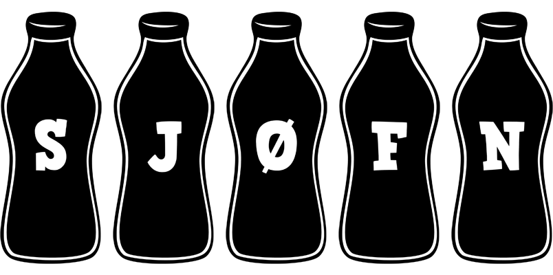 Sjøfn bottle logo