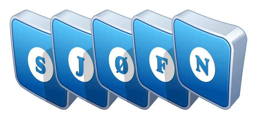 Sjøfn flippy logo