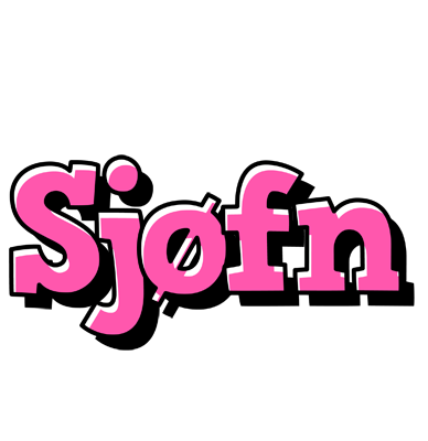 Sjøfn girlish logo
