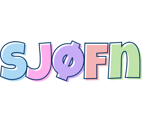 Sjøfn pastel logo