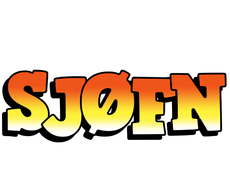 Sjøfn sunset logo