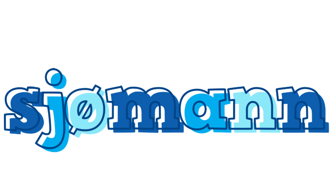SJØMANN logo effect. Colorful text effects in various flavors. Customize your own text here: https://www.textgiraffe.com/logos/sailor/