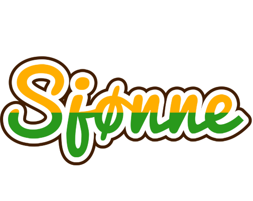 Sjønne banana logo