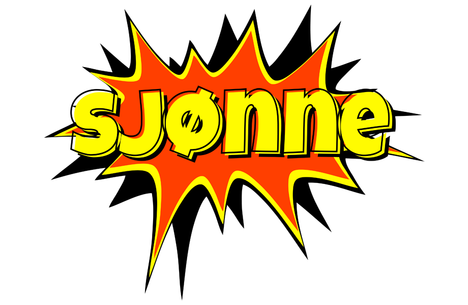 Sjønne bazinga logo