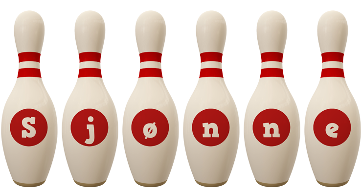 Sjønne bowling-pin logo