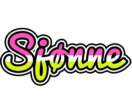 Sjønne candies logo