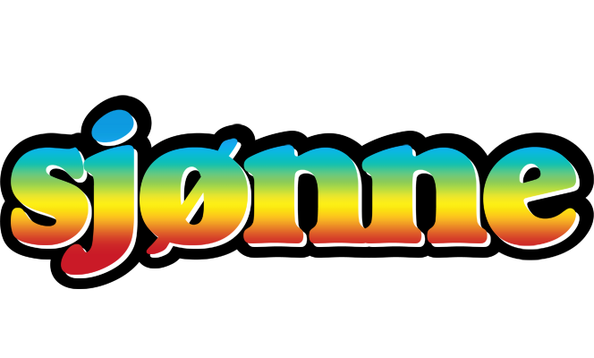 Sjønne color logo