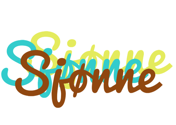Sjønne cupcake logo