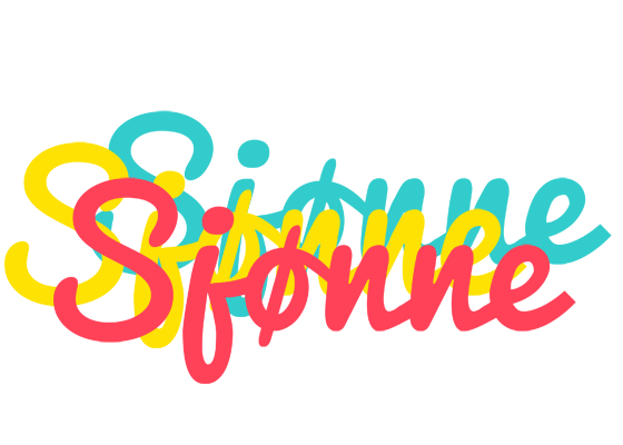 Sjønne disco logo