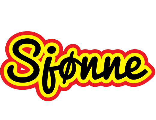 Sjønne flaming logo