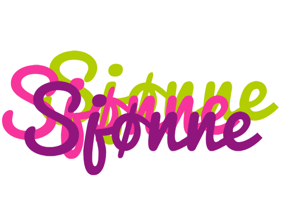 Sjønne flowers logo