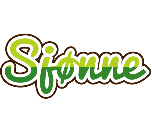 Sjønne golfing logo
