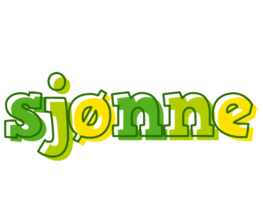 Sjønne juice logo
