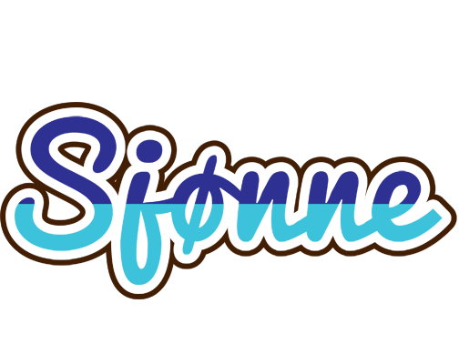 Sjønne raining logo