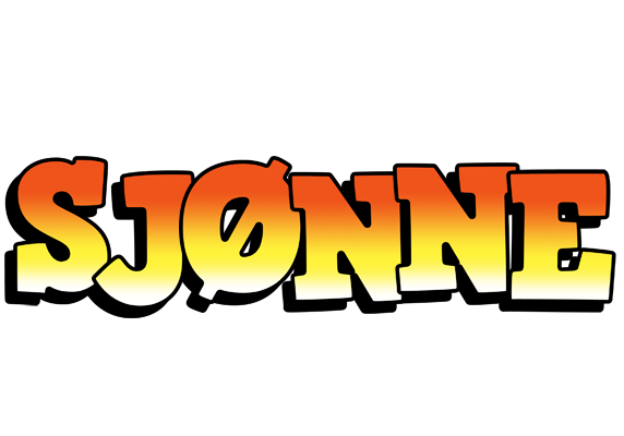 Sjønne sunset logo