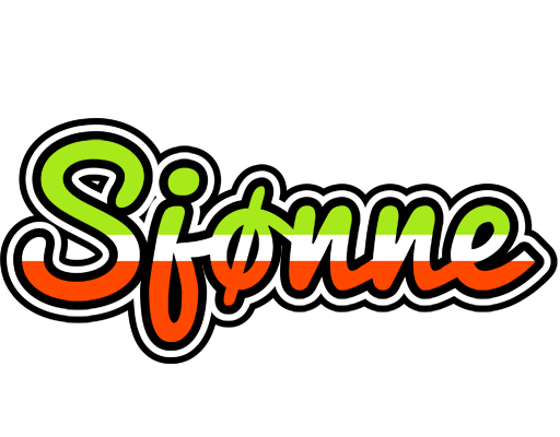 Sjønne superfun logo