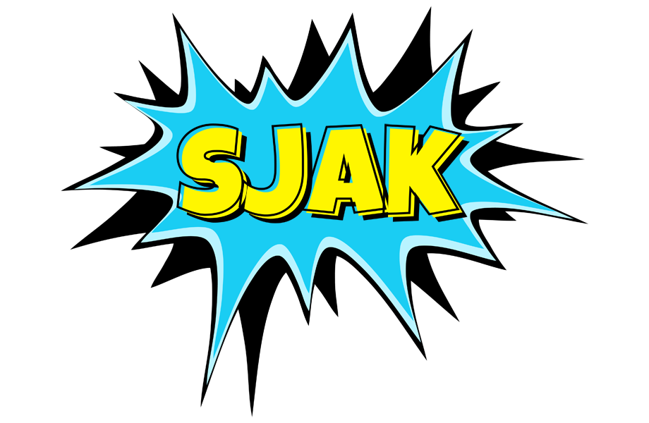 Sjak amazing logo