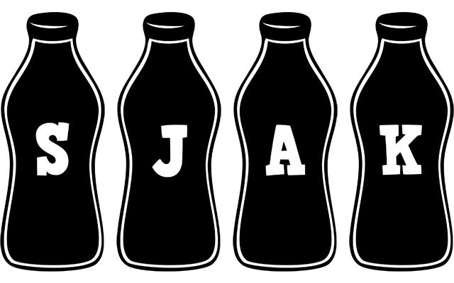 Sjak bottle logo