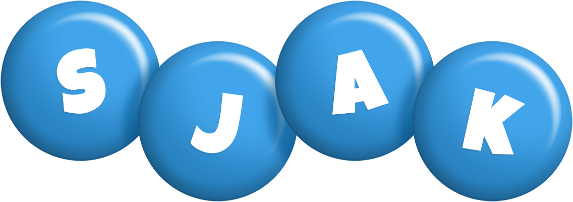 Sjak candy-blue logo