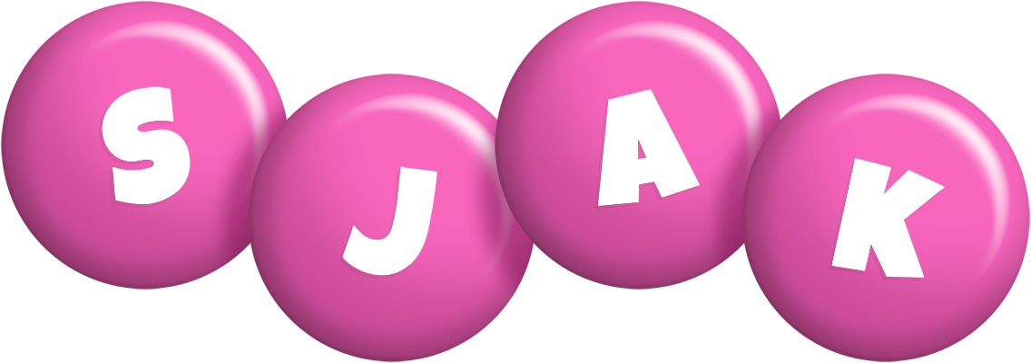 Sjak candy-pink logo
