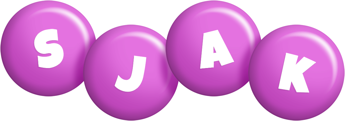 Sjak candy-purple logo
