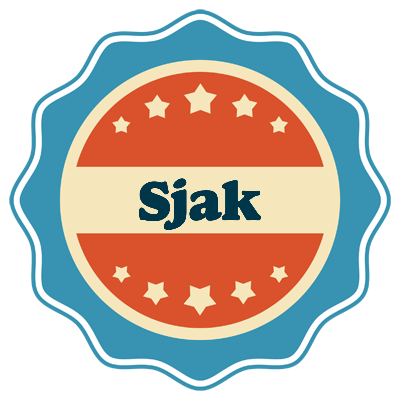 Sjak labels logo