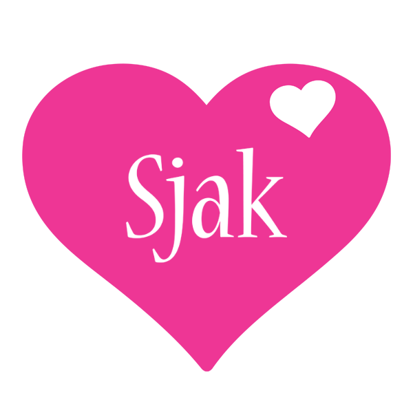 Sjak love-heart logo