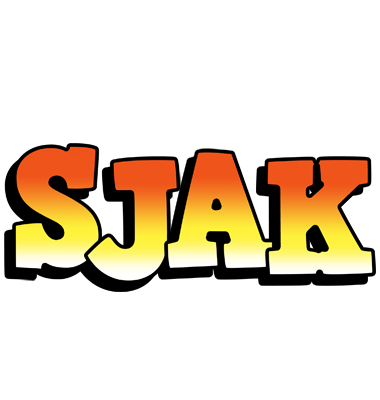 Sjak sunset logo