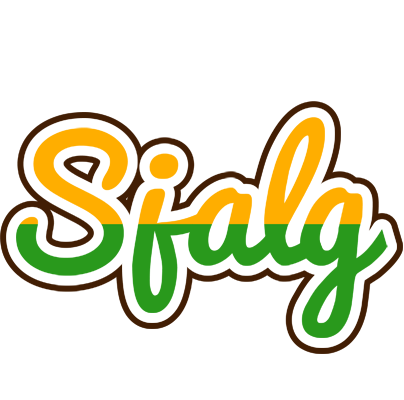 Sjalg banana logo