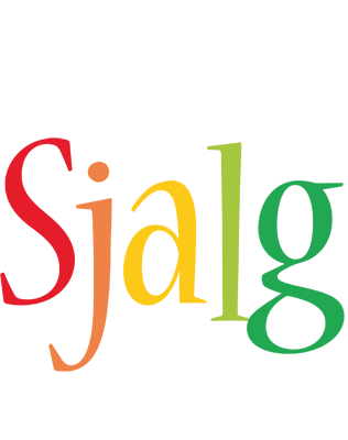 Sjalg birthday logo