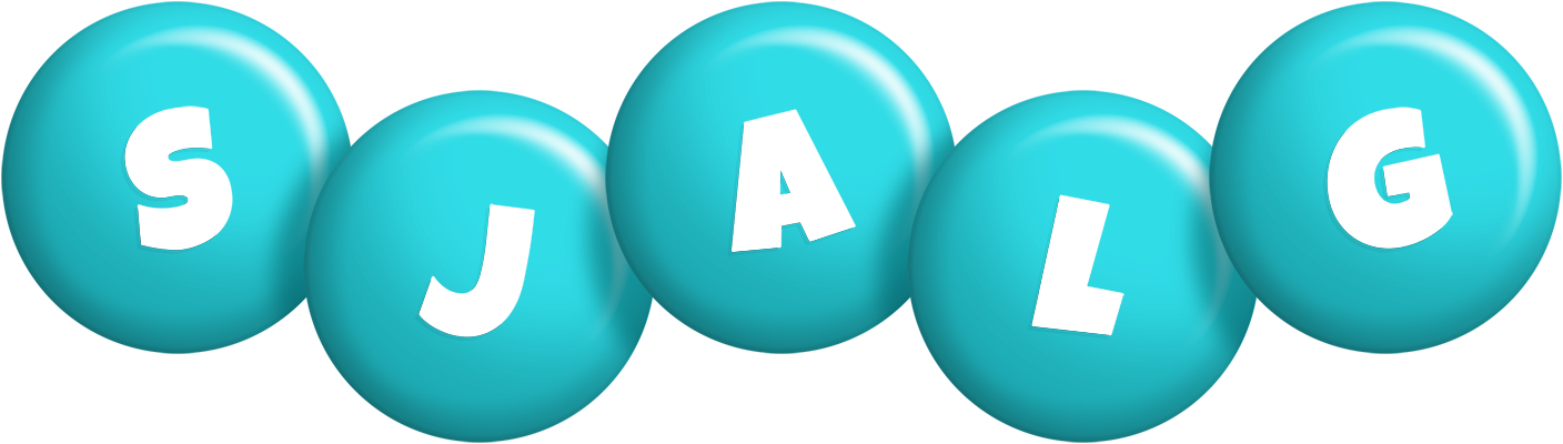 Sjalg candy-azur logo