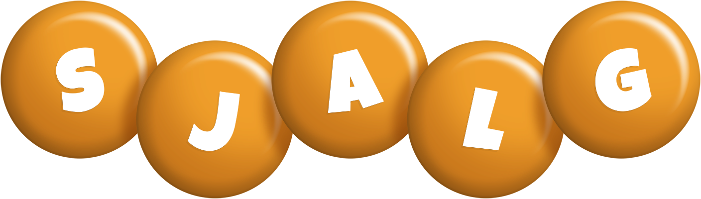 Sjalg candy-orange logo