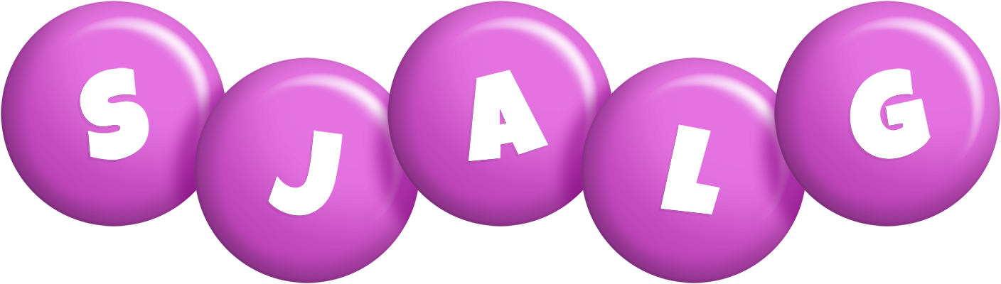 Sjalg candy-purple logo
