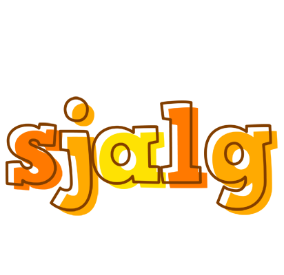 Sjalg desert logo