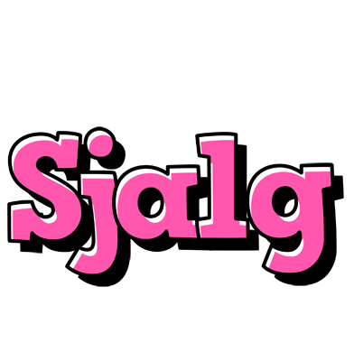 Sjalg girlish logo