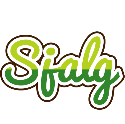 Sjalg golfing logo