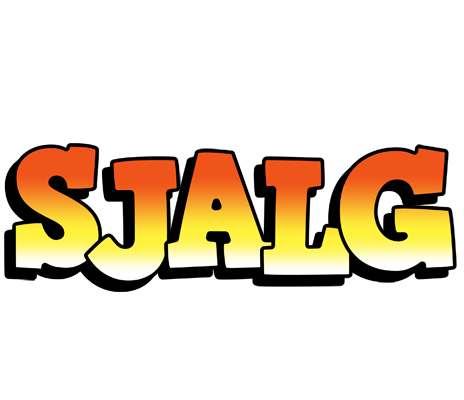 Sjalg sunset logo