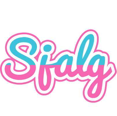 Sjalg woman logo