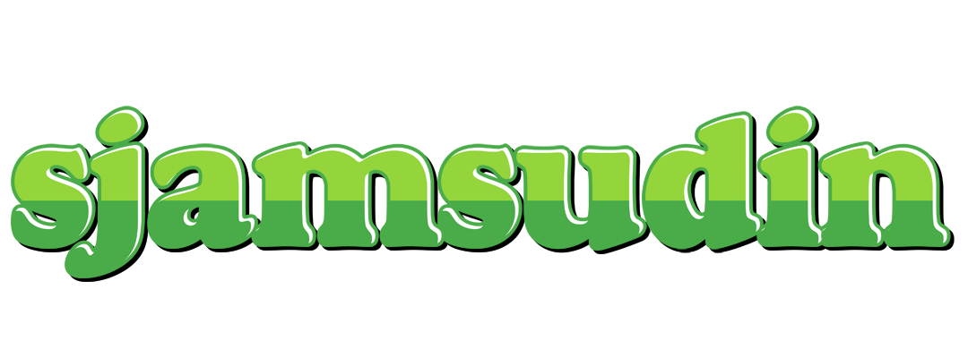Sjamsudin apple logo