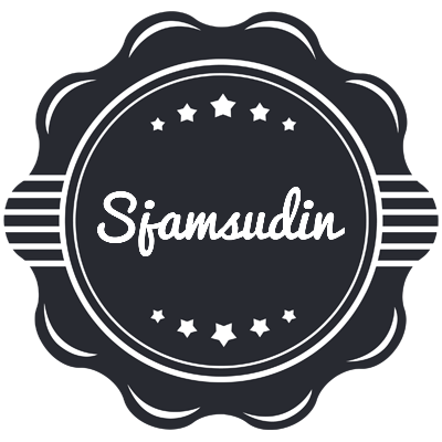Sjamsudin badge logo